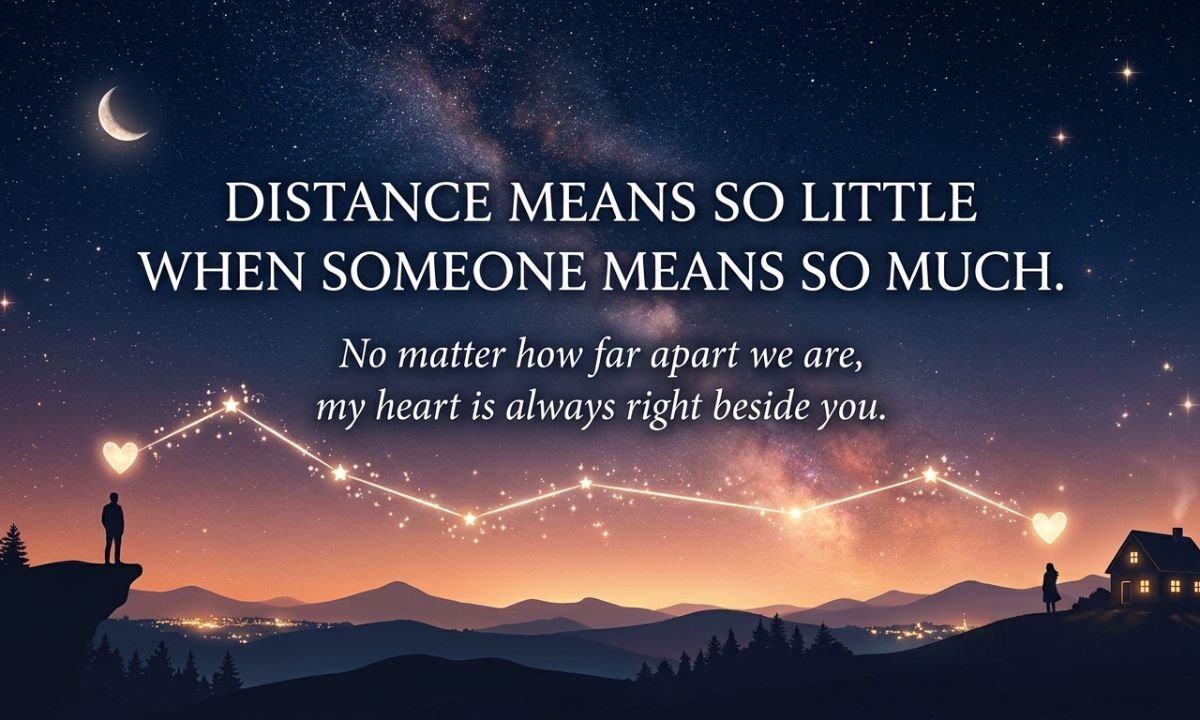 Love Quotes for Him Long Distance Relationship English