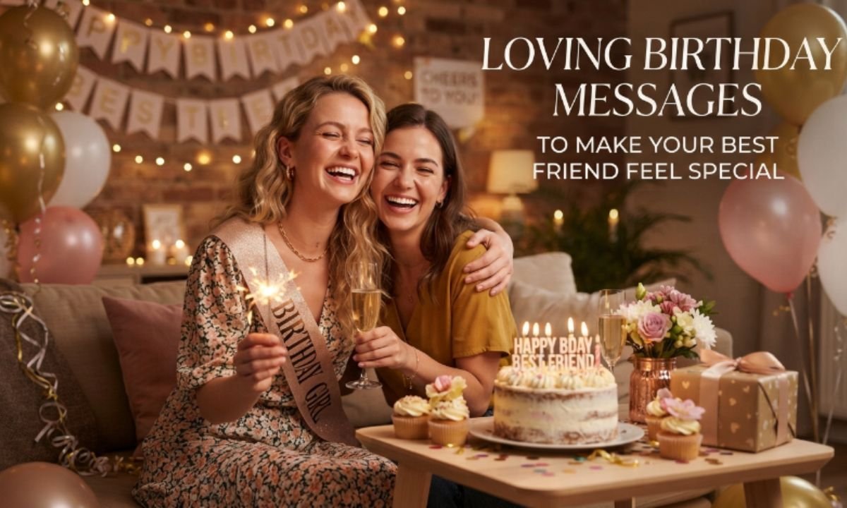 Loving Birthday Messages to Make Your Best Friend Feel Special