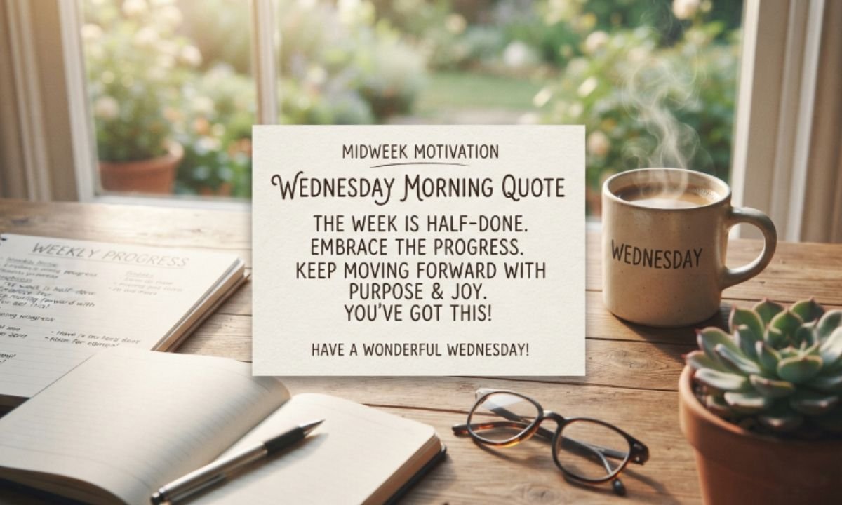 Midweek Motivation Wednesday Morning Quotes