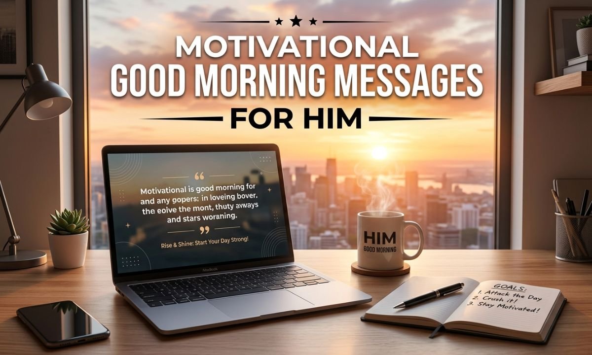 Motivational Good Morning Messages for Him