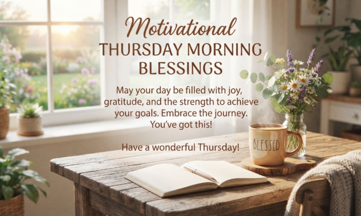 Motivational Thursday Morning Blessings