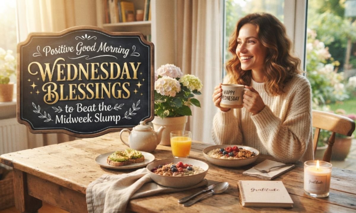 Positive Good Morning Wednesday Blessings to Beat the Midweek Slump
