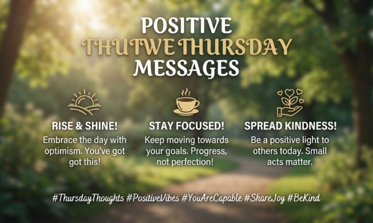 Positive Thursday Messages for Sharing