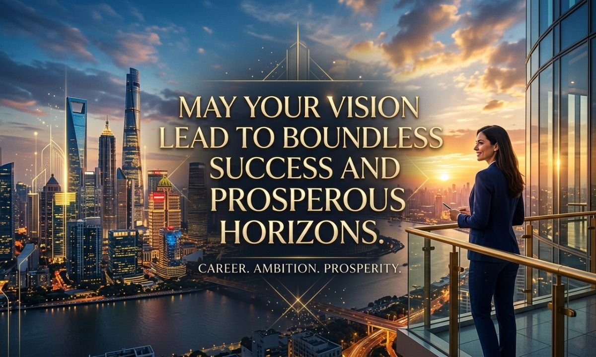 Prosperity Wishes for a Successful Career