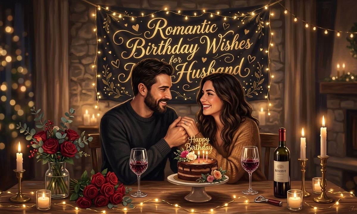 Romantic Birthday Wishes for Husband