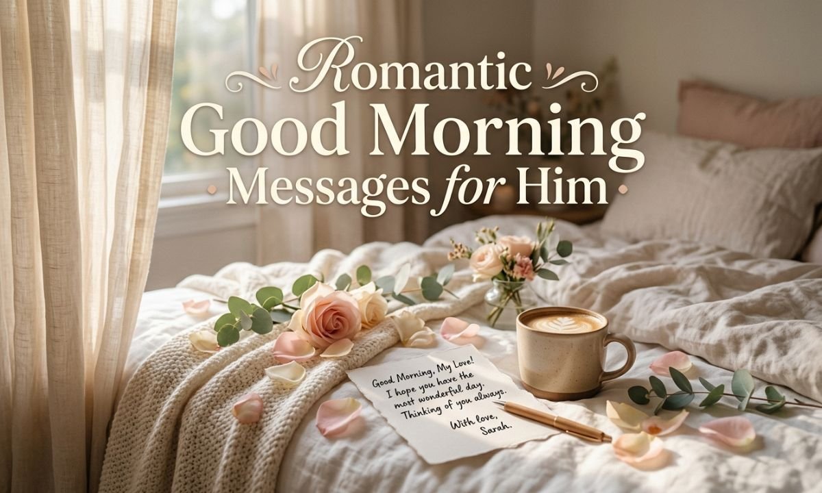 Romantic Good Morning Messages for Him