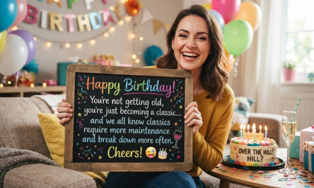 Sarcastic and Witty Birthday Messages