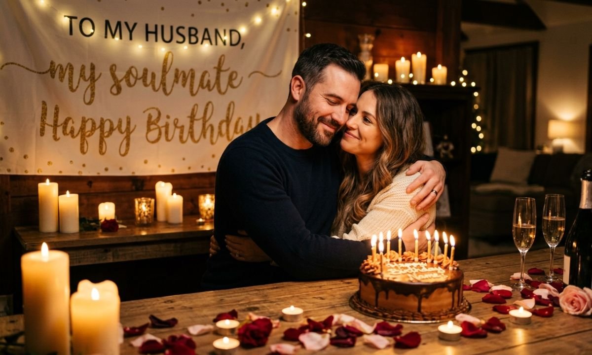 Soulmate Romantic Birthday Wishes for Husband from Wife