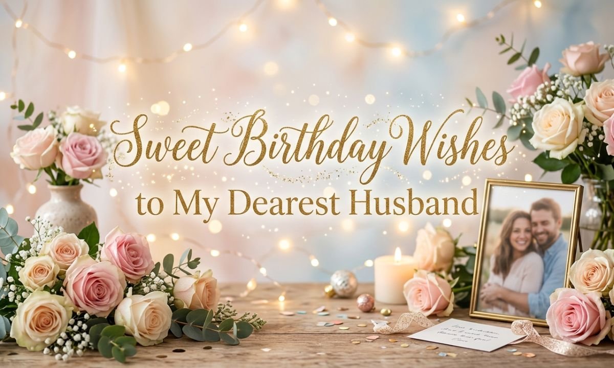 Sweet Birthday Wishes for Husband
