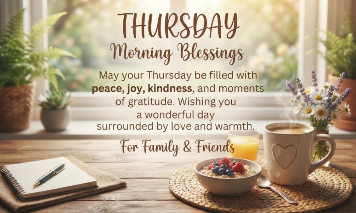 Thursday Morning Blessings for Family and Friends