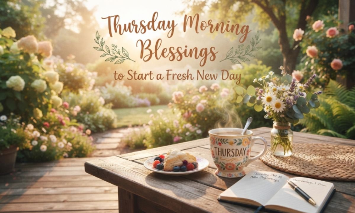 Thursday Morning Blessings to Start a Fresh New Day