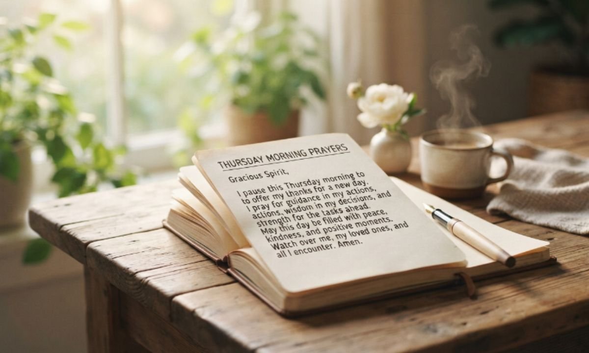 Thursday Morning Prayers For a Blessed Day