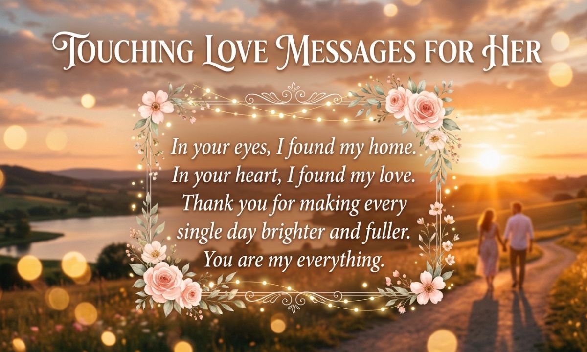 Touching Love Messages for Her from Husband