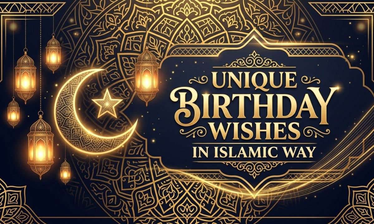 Unique Birthday Wishes in Islamic Way