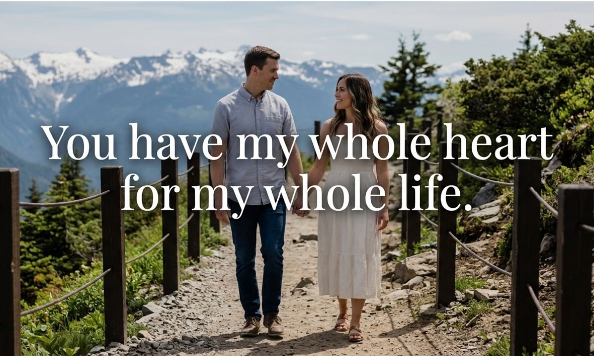 Very Short Love Quotes for Him From the Heart