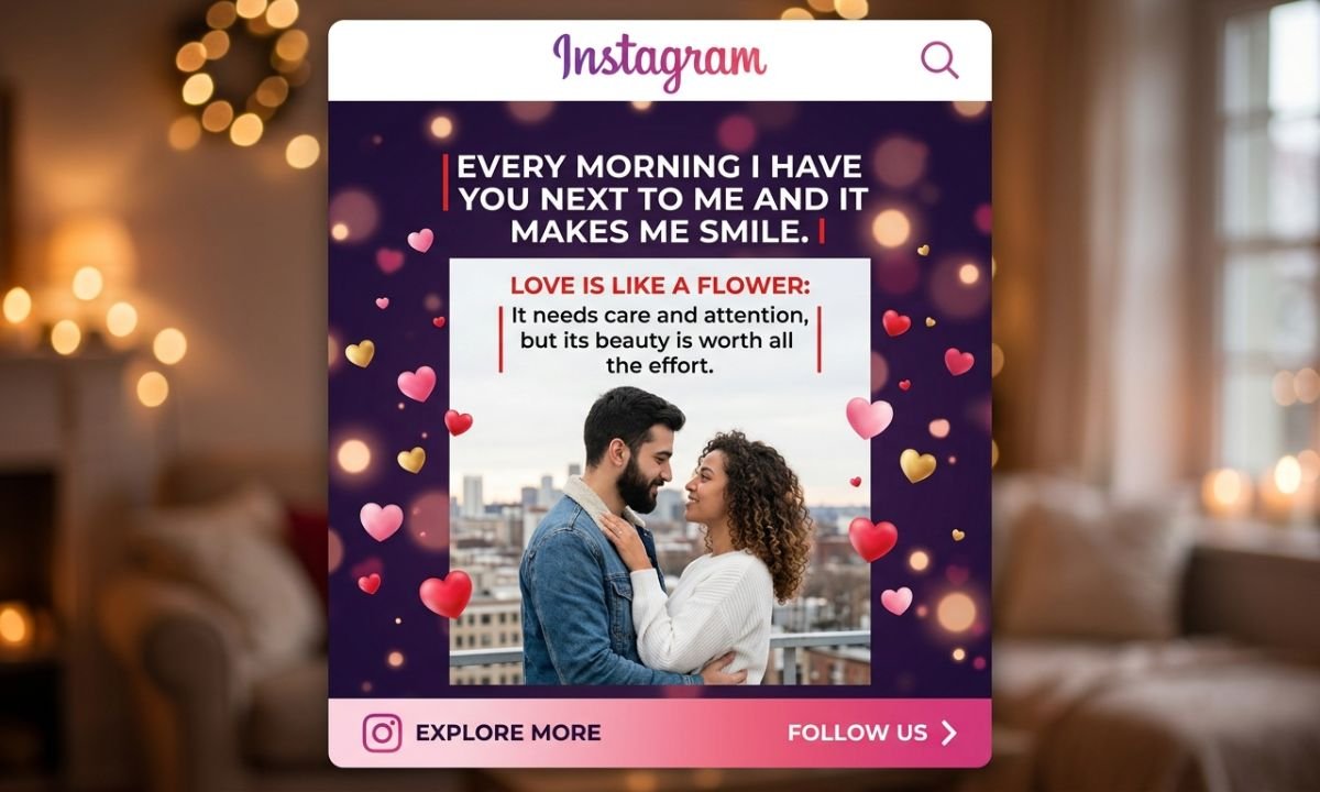 Very Short Love Quotes for Him Instagram
