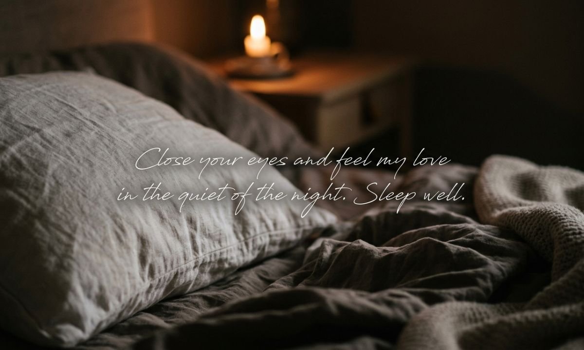WHISPER-SOFT GOOD NIGHT WISHES THAT FEEL INTIMATE AND PERSONAL