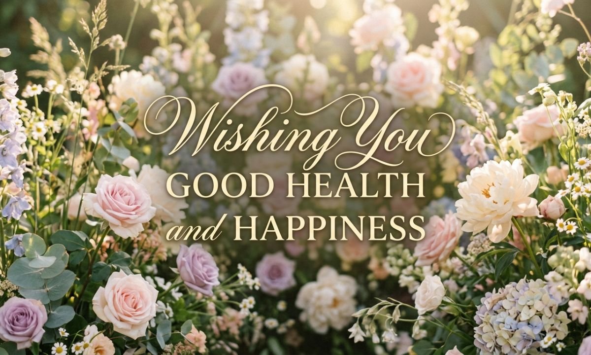 Wishing You Good Health and Happiness