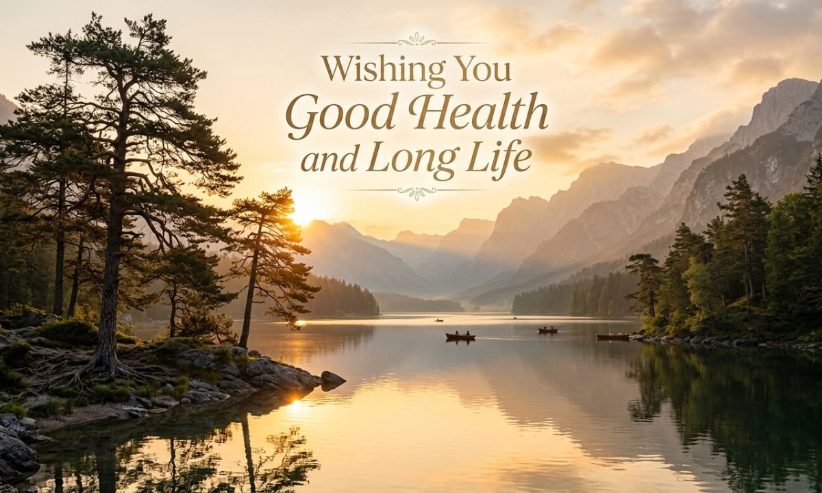 Wishing You Good Health and Long Life