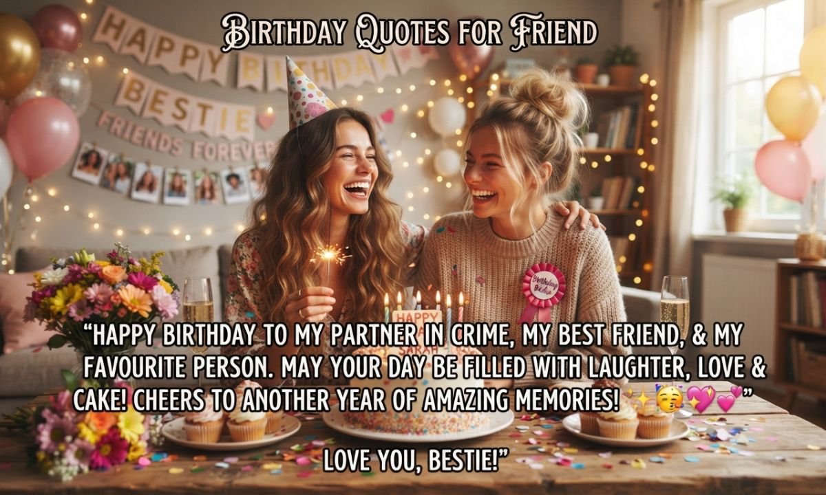 Birthday Quotes for Friend