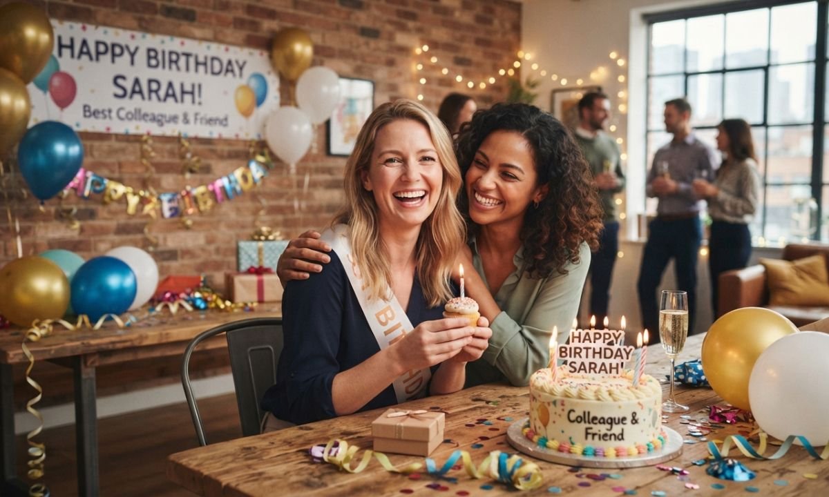 Birthday Wishes for a Colleague Who Became a Friend