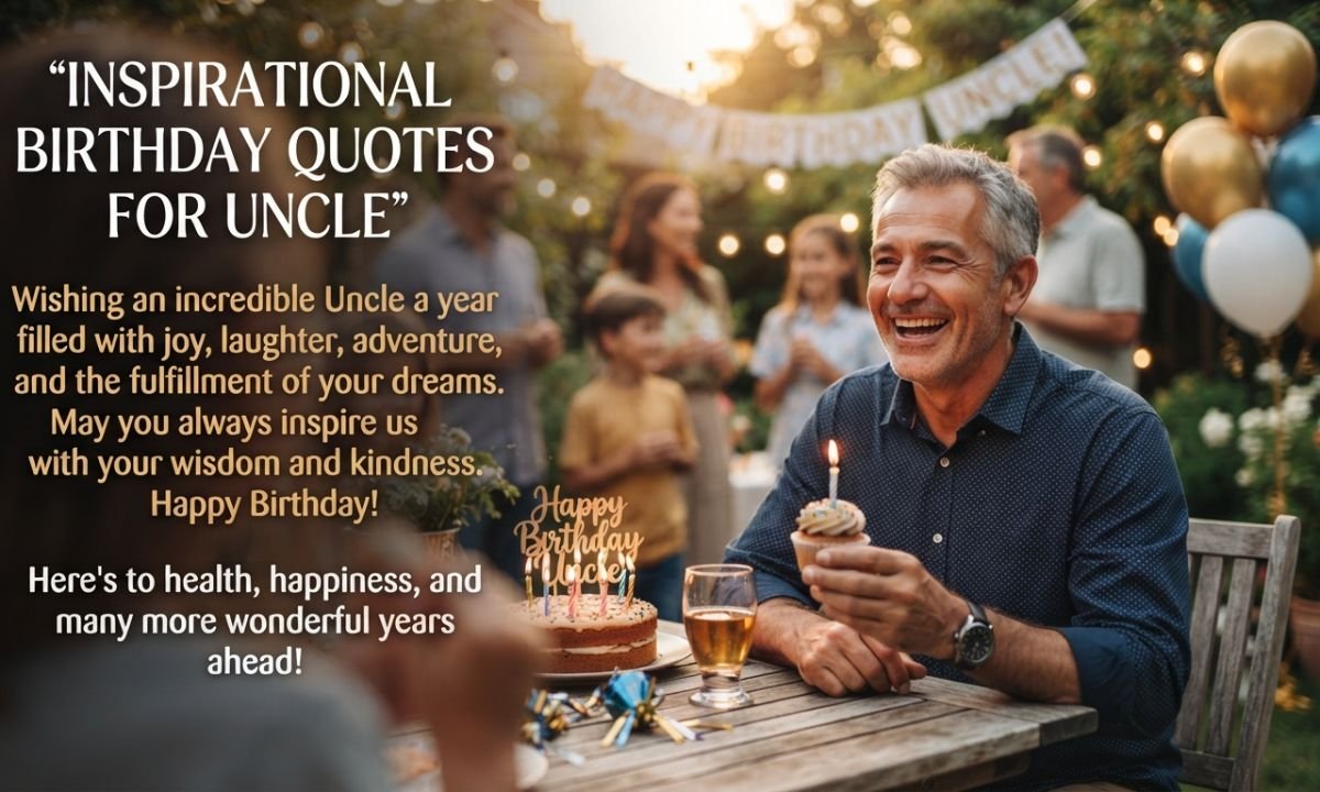 Inspirational Birthday Quotes for Uncle