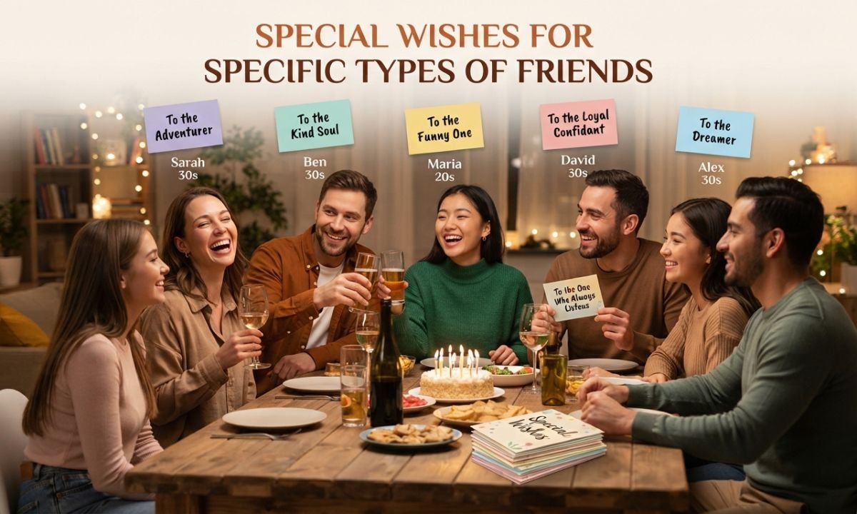 Special Wishes for Specific Types of Friends