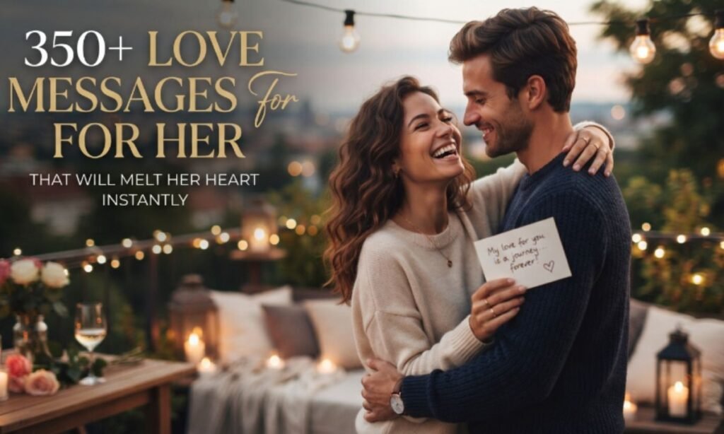 350+ Love Messages for Her That Will Melt Her Heart Instantly 