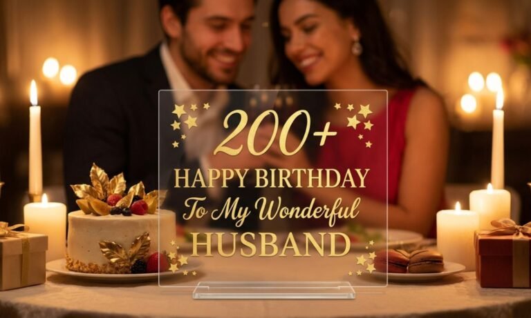 Best Birthday Wishes for Husband 200+ Loving Messages to Make His Day Special