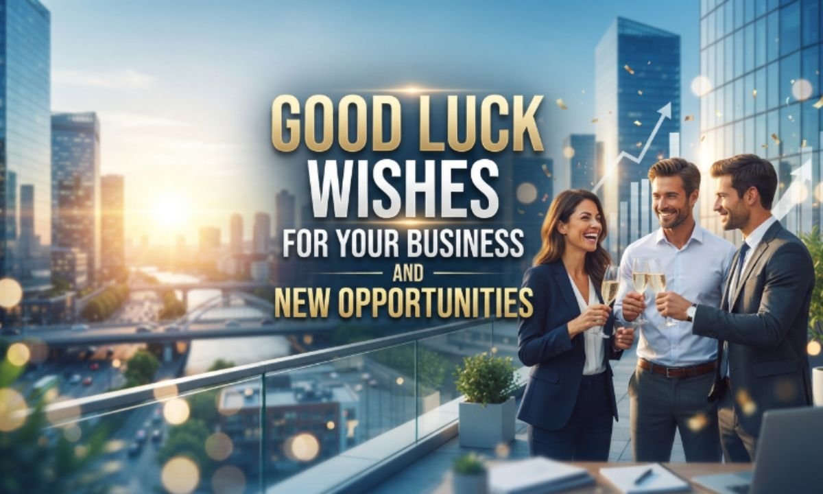 Good Luck Wishes for Business and New Opportunities