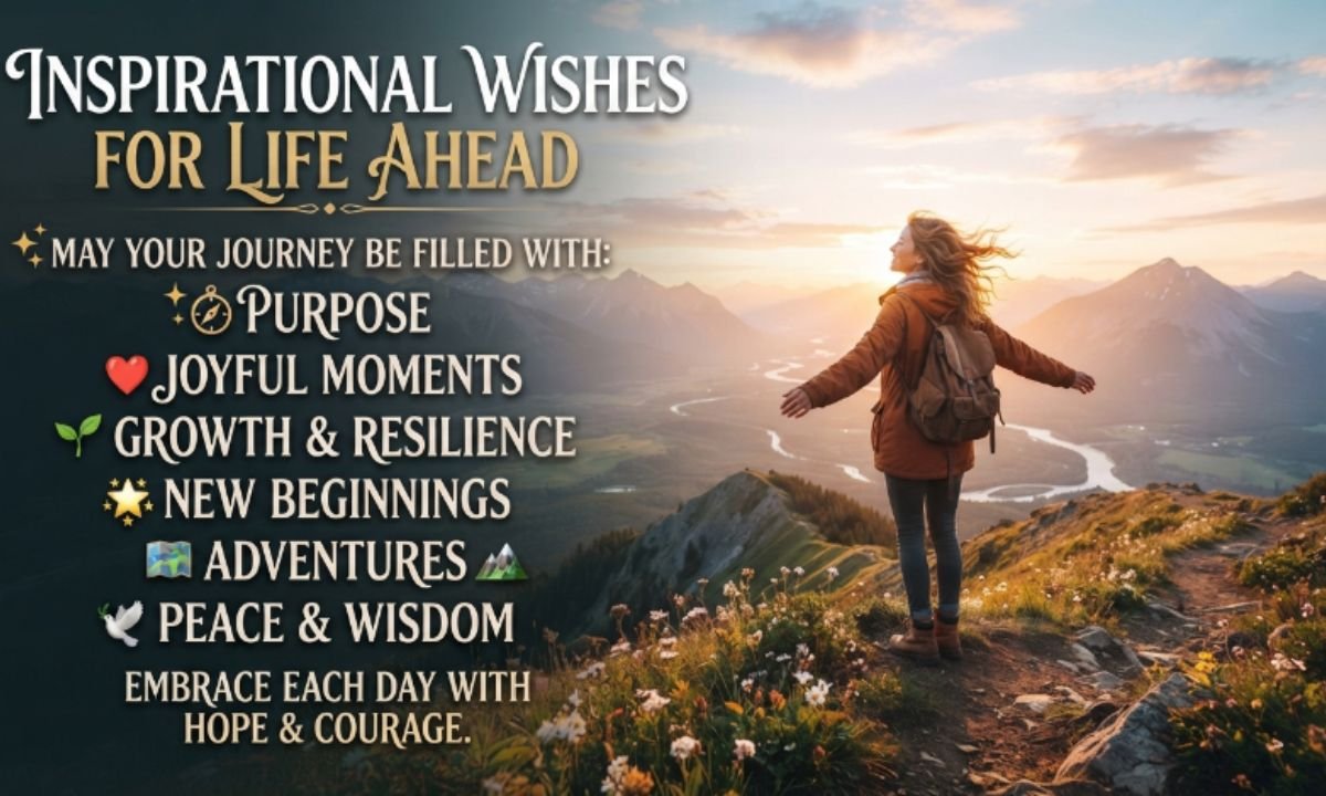 Inspirational Wishes for Life Ahead