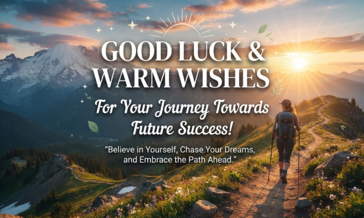 Motivational Good Luck Wishes for Future Success