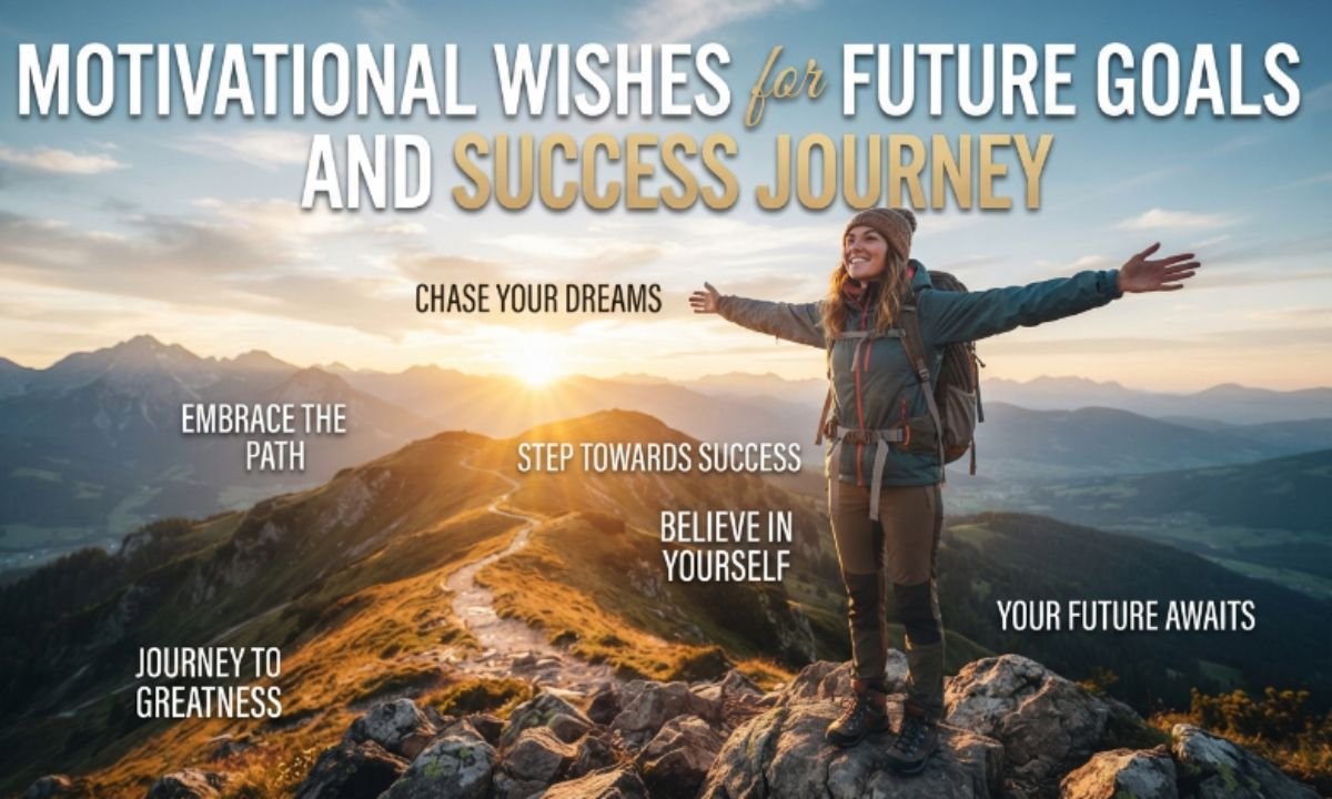 Motivational Wishes for Future Goals and Success Journey